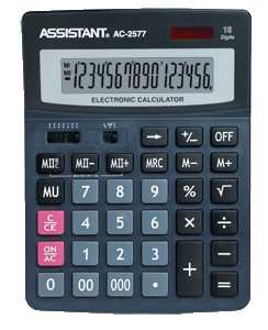 Калькулятор 16-ти разрядный ASSISTANT AC-2577