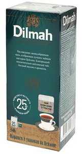 Чай Dilmah 50 г 25 пакетиков черный чай