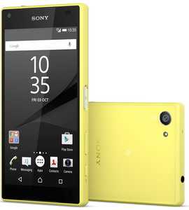Смартфон Sony Xperia Z5 Compact желтый