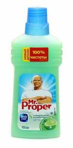 Моющее средство для уборки Мистер Пропер Лайм и мята 500мл жидкий 