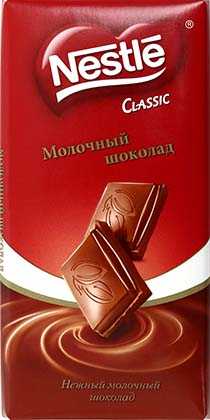 Шоколад Nestle молочный 90 г