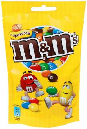 Драже M&M's с арахисом 130 г