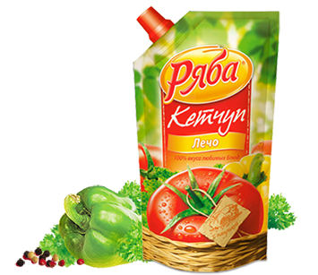Кетчуп Ряба Лечо, 260 г - НМЖК ОАО (Россия)