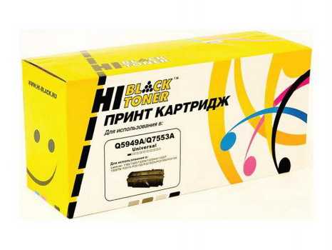 Картридж HP LJ 1160/1320/ P2015/Canon715(Hi-Black) Q5949A/Q7553A унив. 3,5K с чип