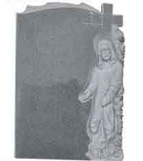 Памятник с Иисусом Христом 1050 х 1400 х 90