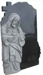 Памятник с Иисусом Христом 1030 х 1550 х 190