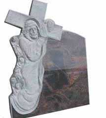  Памятник с Иисусом Христом 1100х 1480 х 100