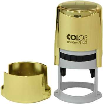 Печать на оснастке Colop R40 Gold