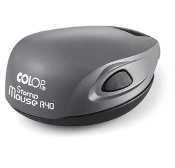 Печать на оснастке Colop Mouse R40