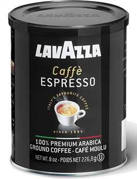 Кофе Lavazza Espresso молотый в жестяной банке 250г