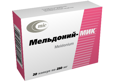Мельдоний-МИК 20 капсул по 250 мг