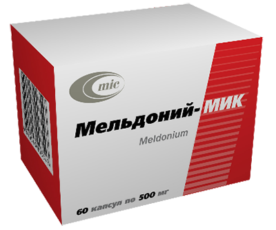 Мельдоний-МИК 60 капсул по 500 мг
