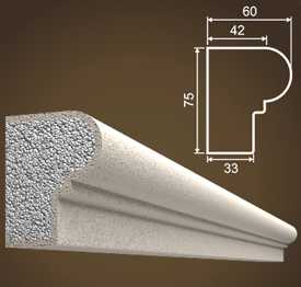 Молдинг для обрамления окна М102