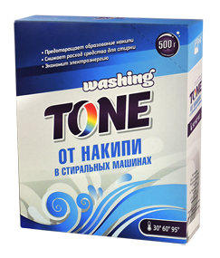 Средство против накипи в стиральных машинах Washing Tone 500 гр