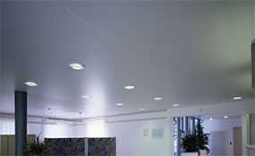 Потолок натяжной сатиновый белый (360-550 см)
