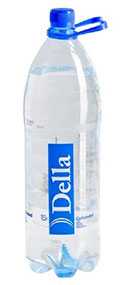 Вода питьевая артезианская газированная DELLA, 1,5 л