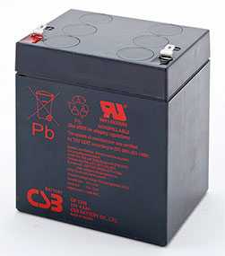 Аккумуляторная батарея 12V/4.5Ah CSB GP 1245 16W (F1); 90x102x70 (ШхВхГ)-CSB Battery (Вьетнам)