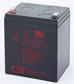 Аккумуляторная батарея 12V/6.5Ah CSB HR 1227W (F2); 90x102x70 (ШхВхГ)-CSB Battery (Вьетнам)