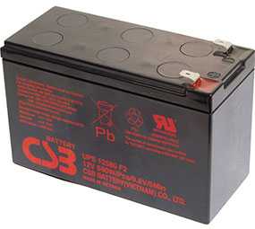 Аккумуляторная батарея 12V/10.5Ah CSB UPS 12580 (F2); 151x94x65 (ШхВхГ)-CSB Battery (Вьетнам)