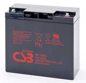 Аккумуляторная батарея 12V/20Ah CSB GP 12200; 181x167x76 (ШхВхГ)-CSB Battery (Вьетнам)