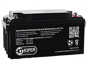 Аккумуляторная батарея 12V/55Ah Kiper GPL-12550; 230x210x137 (ШхВхГ)-Kiper (Китай)