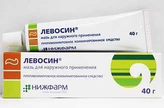 ЛЕВОСИН® мазь для наружного применения, 40 г в тубе (Нижфарм ОАО)