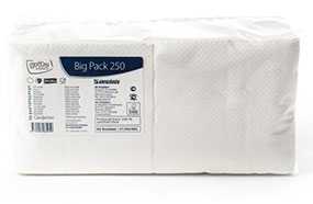Салфетки бумажные Grite белые Big Pack (250 шт/упак.)
