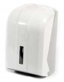 Держатель (диспенсер) для листовой туалетной бумаги KH200C, белый