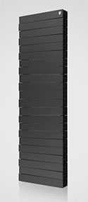Радиатор биметаллический Royal Thermo серии PianoForte Tower Silver Satin, 22 секции