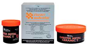 Металлополимер Chester Metal Ceramic T двухкомпонентный защитный (наполненный карборундом и цирконом)-0,5 кг-Chester Molecular (Польша)