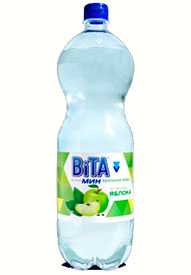 Напиток безалкогольный Вiта со вкусом Яблока на основе минеральной воды 1,5л - ВЗБН (Беларусь)
