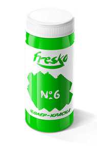 Колер-краска «FRESKO» тон 6 (молодая зелень), 0,5 л - ЛАКОКРАСКА (Беларусь)