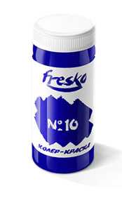 Колер-краска «FRESKO» тон 10 (синий), 0,5 л - ЛАКОКРАСКА (Беларусь)