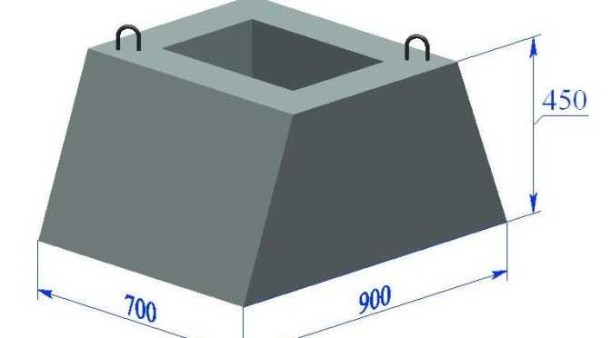 Фундамент стаканного типа Ф 9.7.5 - ОСИПОВИЧСКИЙ ЗАВОД ЖЕЛЕЗОБЕТОННЫХ КОНСТРУКЦИЙ
