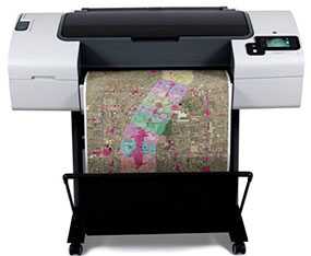 Плоттер HP Designjet T790 24in PS ePrinter CR648A - HP (США)
