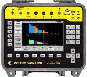 Рефлектометр и измерительный мост ИРК-ПРО Гамма - Связьприбор (Россия)