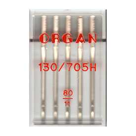 Иглы для швейных машин ORGAN №80 универсальные 
