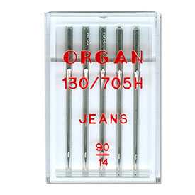 Иглы для швейных машин ORGAN №90 для джинсы