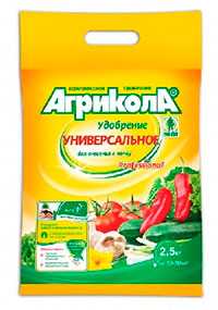 Удобрение универсальное комплексное АГРИКОЛА №3, пакет=50 гр, 100 шт/кор - ТЕХНОЭКСПОРТ