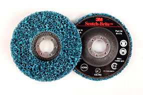 Круг зачистной 115 x 22, Scotch-Brite Clean & Strip Disc, purple XT-DB - 3М