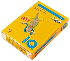 Бумага цветная IQ COLOR IG50, горчичный, А4, 80 г/м2, 500 л/пачке - Mondi​