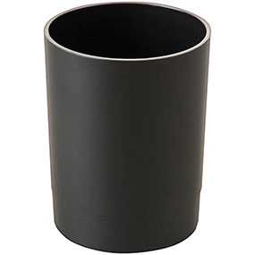 Подставка-стакан Офис, черного цвета, 90х70х70 мм - Стамм