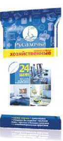 Салфетки влажные Русалочка для ухода за бытовой и оргтехникой, 24 шт - Русалочка (Россия)
