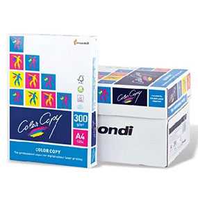 Бумага Color Copy, А4, 300 г/м2, 125 л/пачке, класс А+ - Mondi​