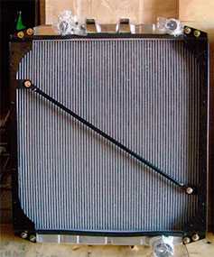 Радиатор водяного охлаждения МАЗ5432А5, 5516А5(8цил) с двигателями ЯМЗ евро-3 (аналог 5551А2-1301010)