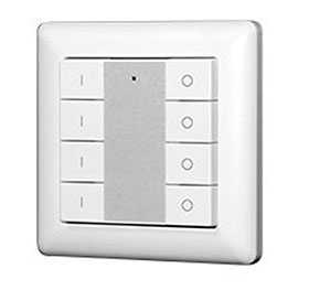 Панель Knob SR-KN9550K8-UP White (KNX, DIM) - Arlight