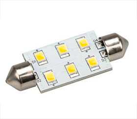 Автолампа ARL-F42-6E Warm White (10-30V, 6 LED 2835) - Arlight