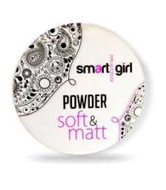 Пудра компактная SOFT AND MATT - SMART GIRL, ТМ BelorDesign - Белор-Дизайн СООО