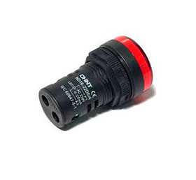 Сигнализатор звуковой ND16-22FS d22 мм красный LED АС220В (CHINT)