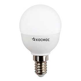 Лампа светодиодная LED Экономик GL45 5.5Вт 220В E14 4500К шарик